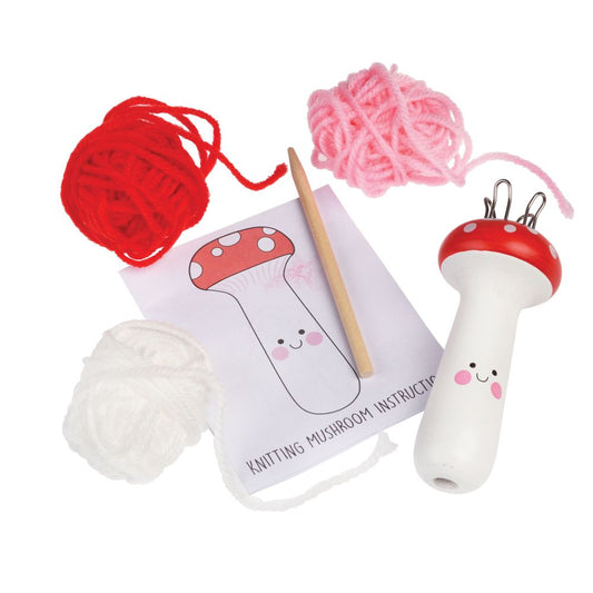 mushroom knitting