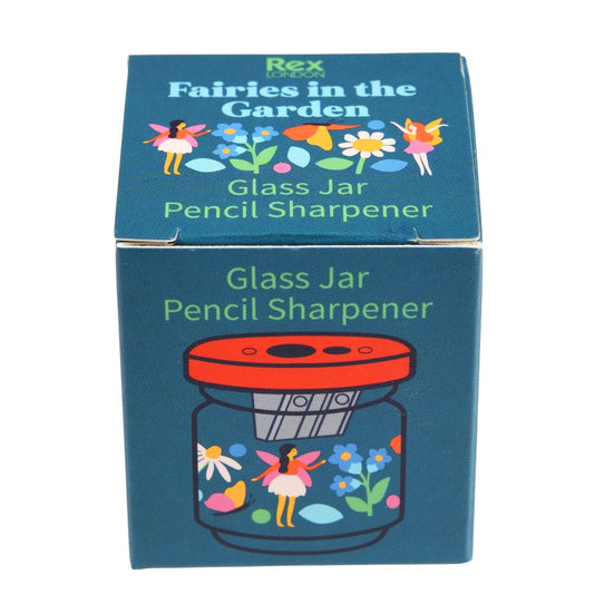 glass jar pencil sharpener