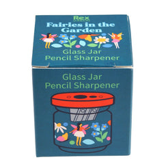 glass jar pencil sharpener