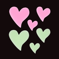 Glow in Dark - Hearts