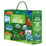 Travel learn explore puzzle and book set - Wonders of nature