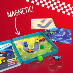 pole position magnetic travel game