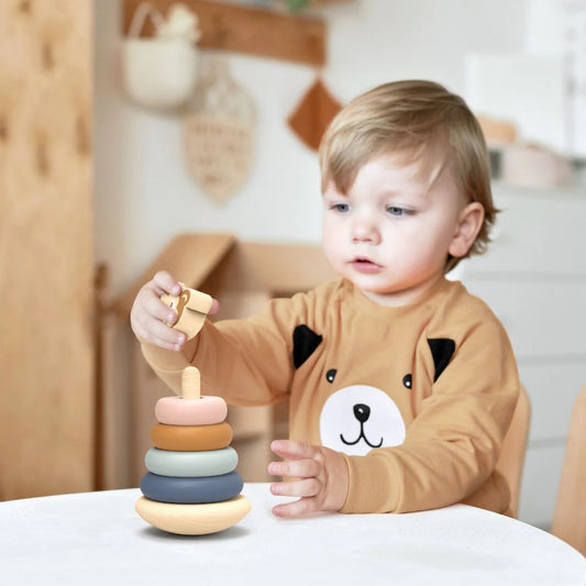 Roly poly stacker