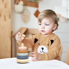 Roly poly stacker