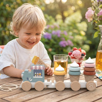 speedy monkey - ice-cream stacking train