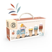 speedy monkey - ice-cream stacking train