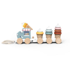 speedy monkey - ice-cream stacking train