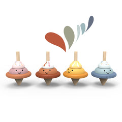 Speedy monkey - ice cream spinning top