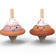 Speedy monkey - ice cream spinning top