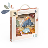 speedy monkey - dinosaur chunky puzzle