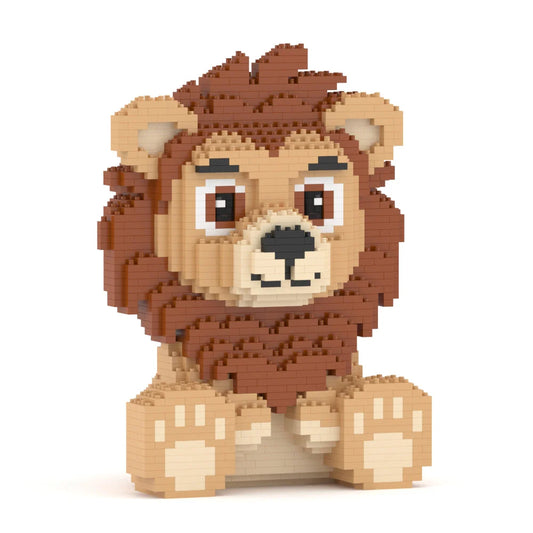 Jekca - Blocky lion 01S