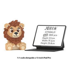 Jekca - Blocky lion 01S