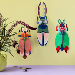 Studio Roof - Wall Art Beetles  - Giant Lady beetle (A4)