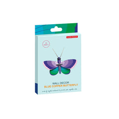 Studio Roof - Wall Art Butterflies - Blue Copper butterfly