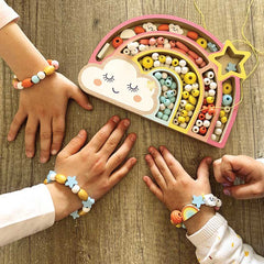 Wooden bead set