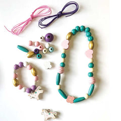 Wooden bead set