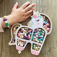 Wooden bead set