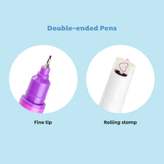 roller pattern pens