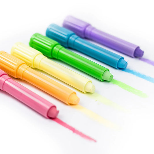 Pastel silk crayons