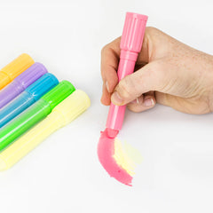 Pastel silk crayons