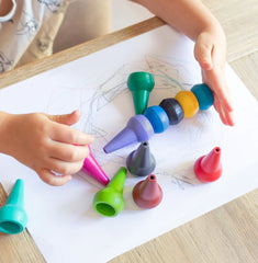 stackable crayons - candy colours