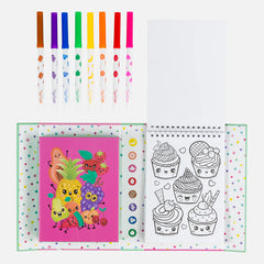 scented colouring - fruity cutie