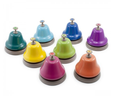 Rainbow Desk Bells