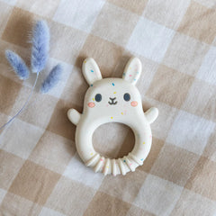 silicone teether - bunny