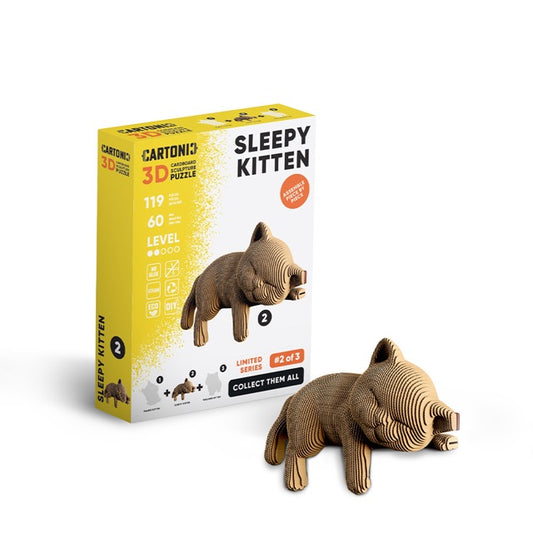 Cartonic 3D - Sleepy Kitten