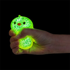 Smooshos super squeeze mini animal - glow in the dark