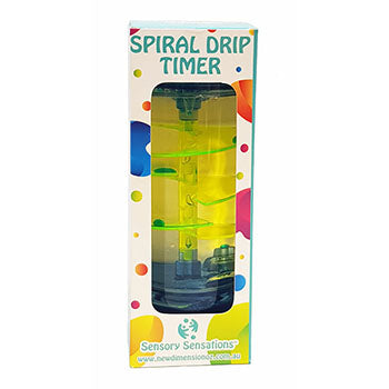 Spiral liquid timer