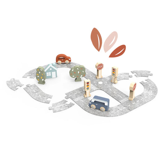 car track puzzle - speedy monkey