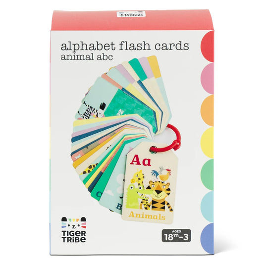 alphabet flash cards