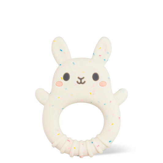 silicone teether - bunny