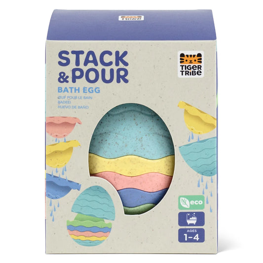 Stack and pour  bath egg - eco