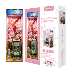 Sakura's travel 3D puzzle
