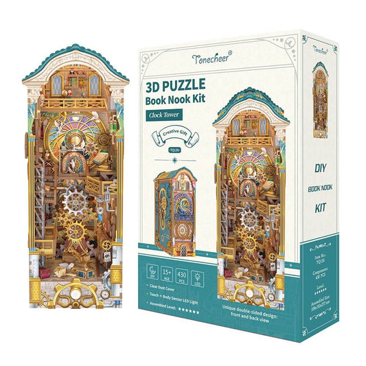 3D puzzle clock tower