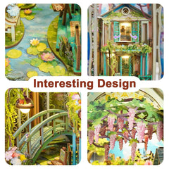 Tonecheer - Giverny Garden Large Book Nook