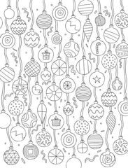 Gem Sticker Colouring Book - Christmas Wonderland