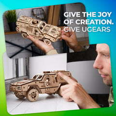 ugears dozor-b combat vehicle