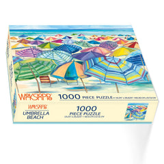 Umbrella beach 1000 pc puzzle