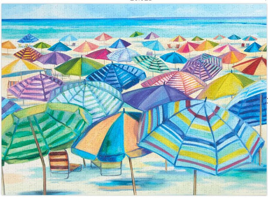 Umbrella beach 1000 pc puzzle