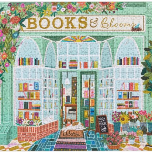 1000pc Puzzle Books & Blooms