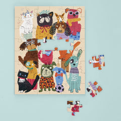 48pc Snax puzzle - Fur babies