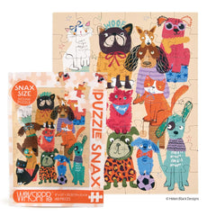 48pc Snax puzzle - Fur babies