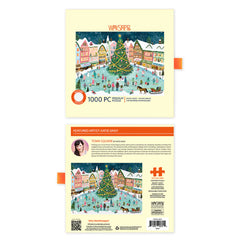Werkshoppe 1000pc premium puzzle - Glitter town square