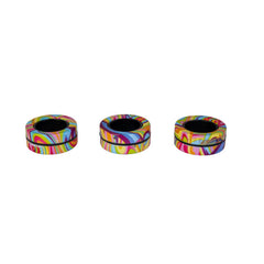 Magnetic fidget rings