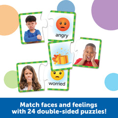 Feelings & Emotions Puzzle Cards