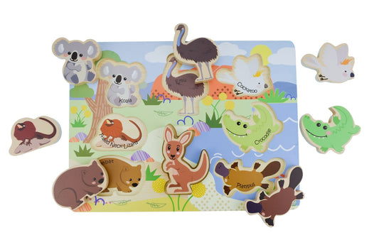 chunky puzzle - australian animals