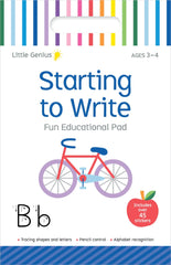 Little genius Vol 2  - Small activity pad- Starting to write ages 3-4